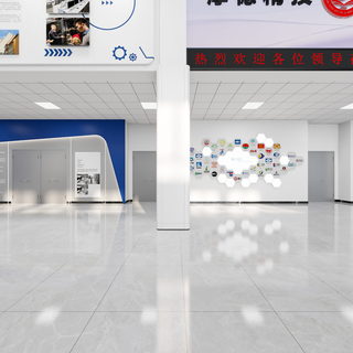 实训楼大厅+走廊文化建设设计方案