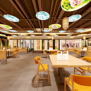 新中式-饭店包间-047494-6976