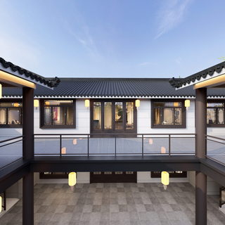 新中式别墅庭院