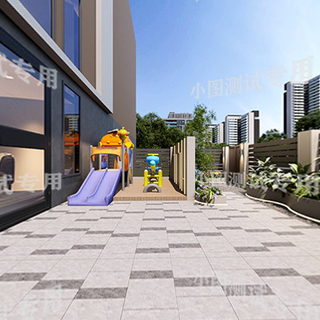 loft庭院全景两个方案