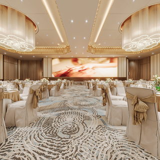 工装案例  ▏酒店宴会厅全景效果✔