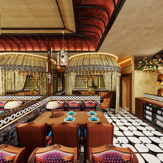 印度宫廷风  餐饮