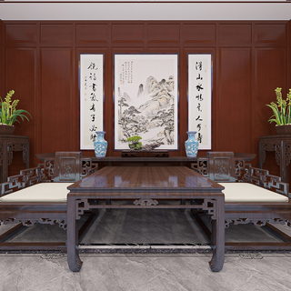 沧州曲总中式别墅