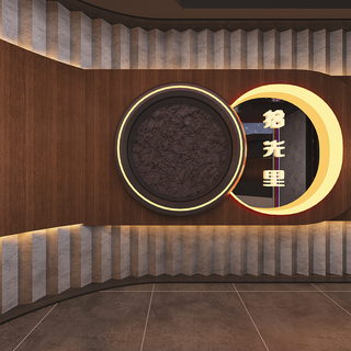 拾光里酒吧//室内外装修