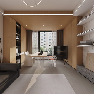 现代极简设计图