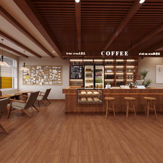《咖啡店：邂逅独特造型的惬意空间》
