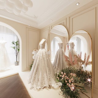 中国印婚纱展厅效果图展示