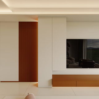 奶油风格样板房LA