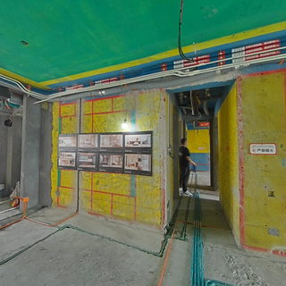 天健现代城男总雅居水电完工图
