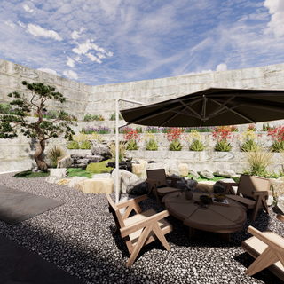 江津自建房 花园