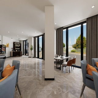 孔镇饭店酷家乐