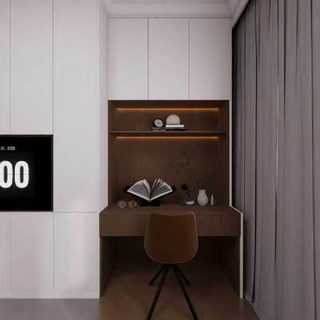 意式极简卧室＋音乐房