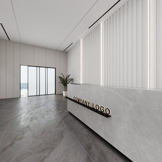 梅总前台效果图