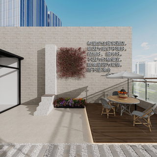 白玉兰酒店顶层花园