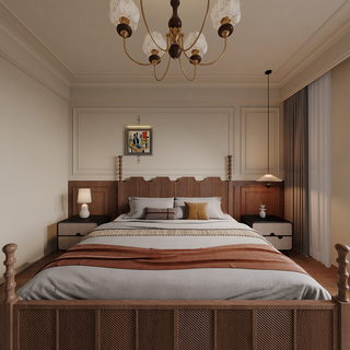 二层卧室效果图