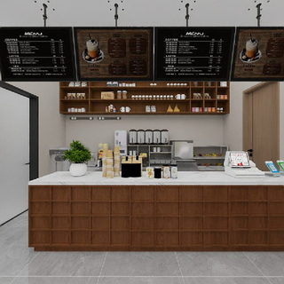 超市奶茶店